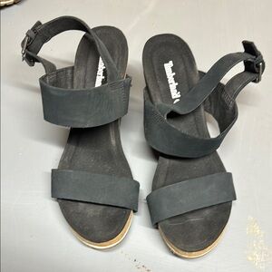 Timberland Women's Black Sandals